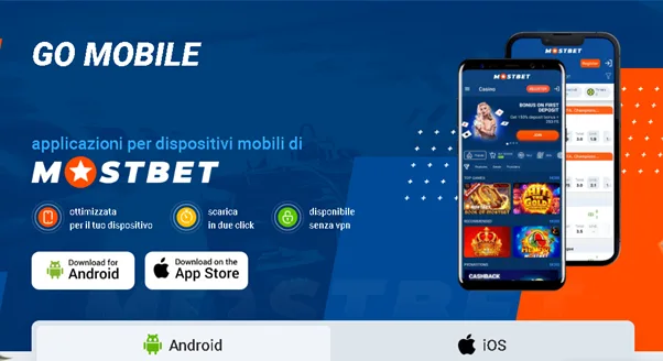 Download dell'applicazione mobile MostBet