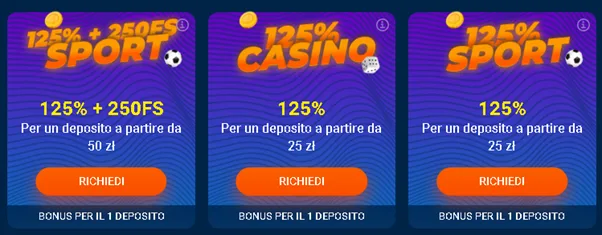 Bonus del casinò MostBet