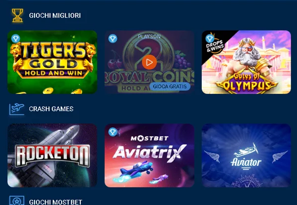 Casinò online MostBet